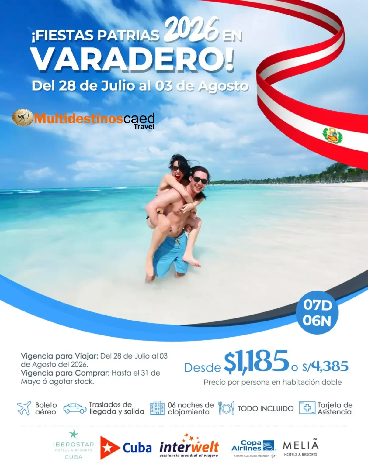 Fiestas Patrias Varadero del 28 Jul al 03 Ago 2026.webp