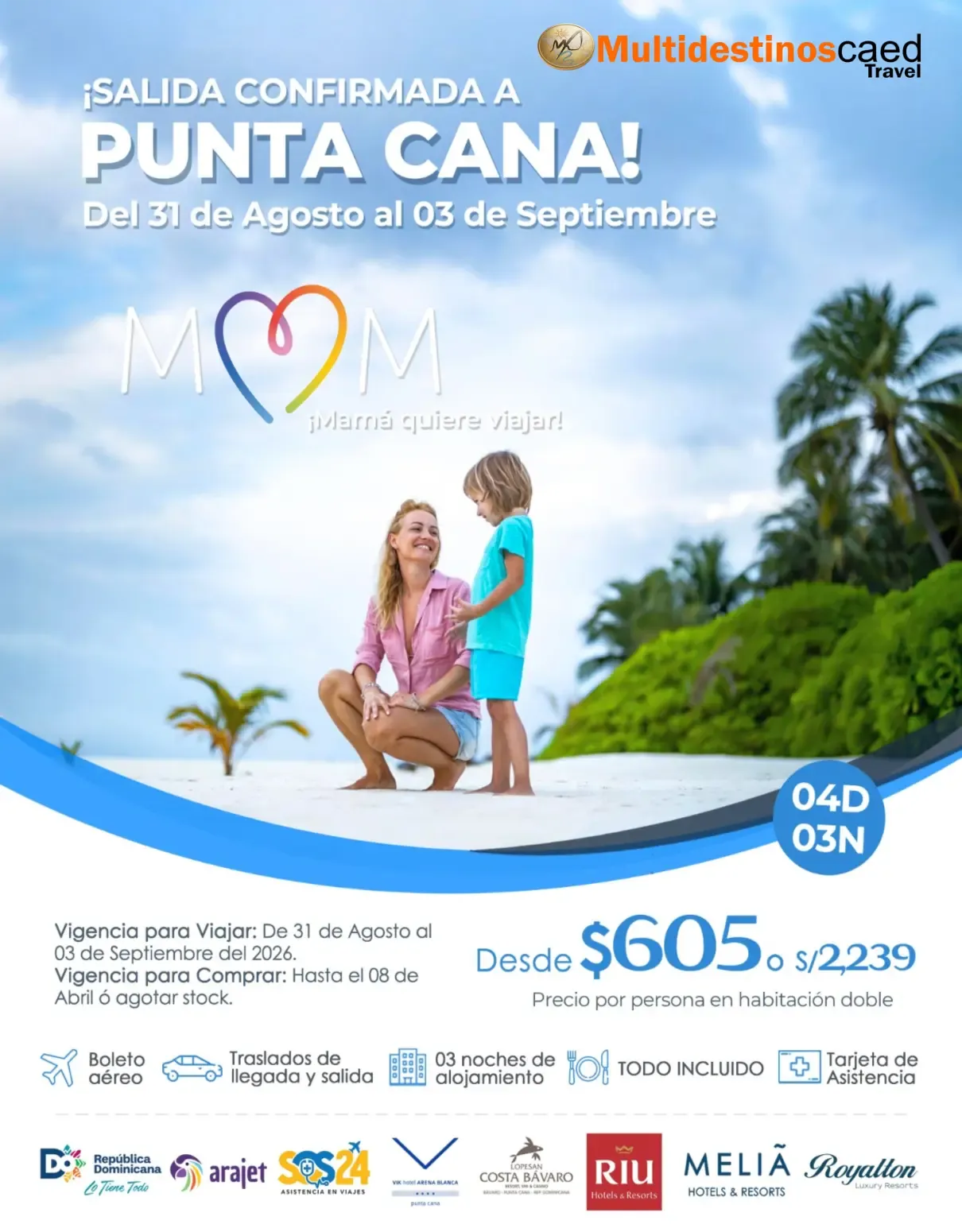 Flyers Salida Confirmada Punta Cana del 31 Ago 03 Sep 2026.webp
