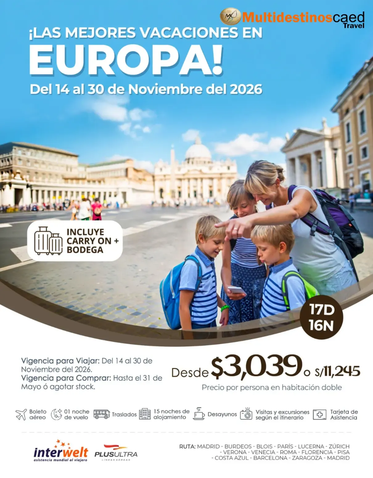 Las mejores vacaciones en Europa del 14 al 30 Nov 2026.webp