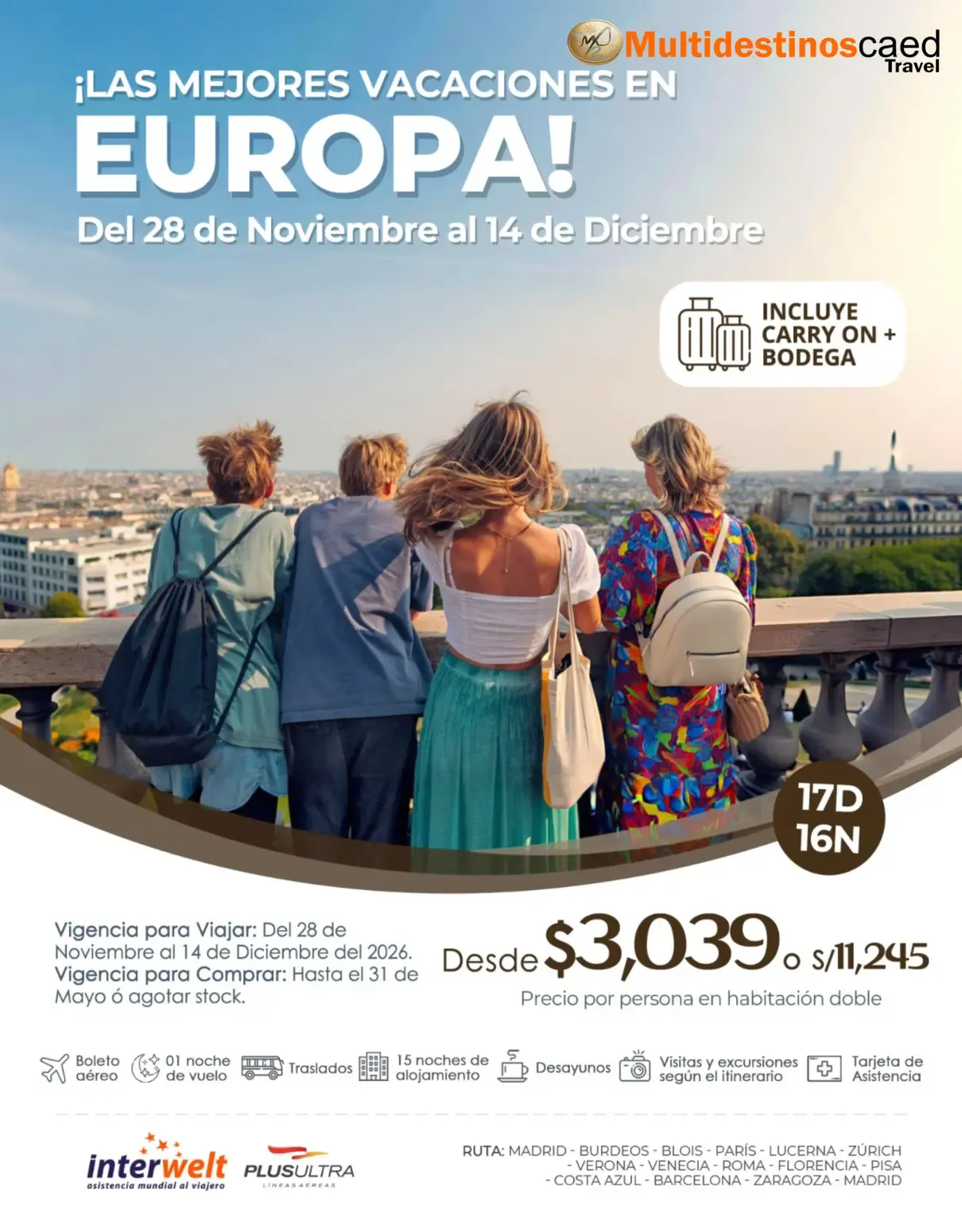 Las mejores vacaciones en Europa del 28 Nov al 14 Dec 2026.webp