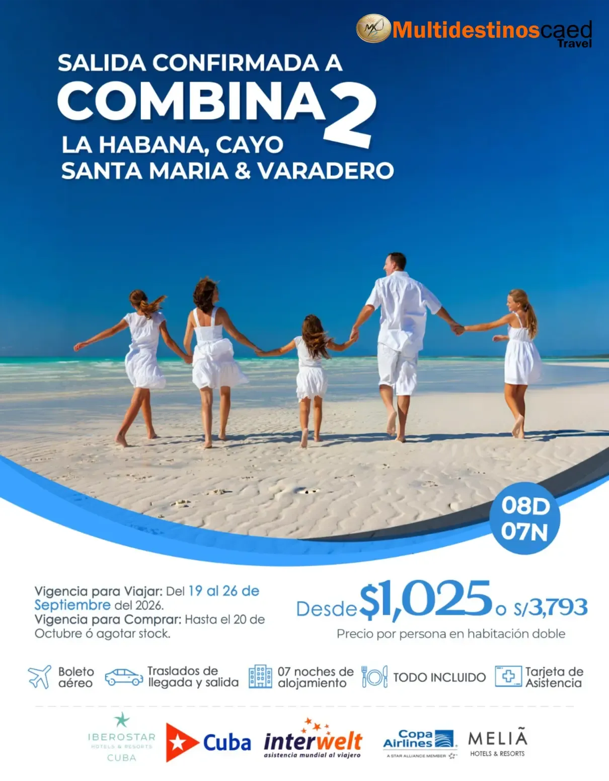Salida Confirmado La Haban Sta Maria Varadero 19 al 26 SEP 26.webp