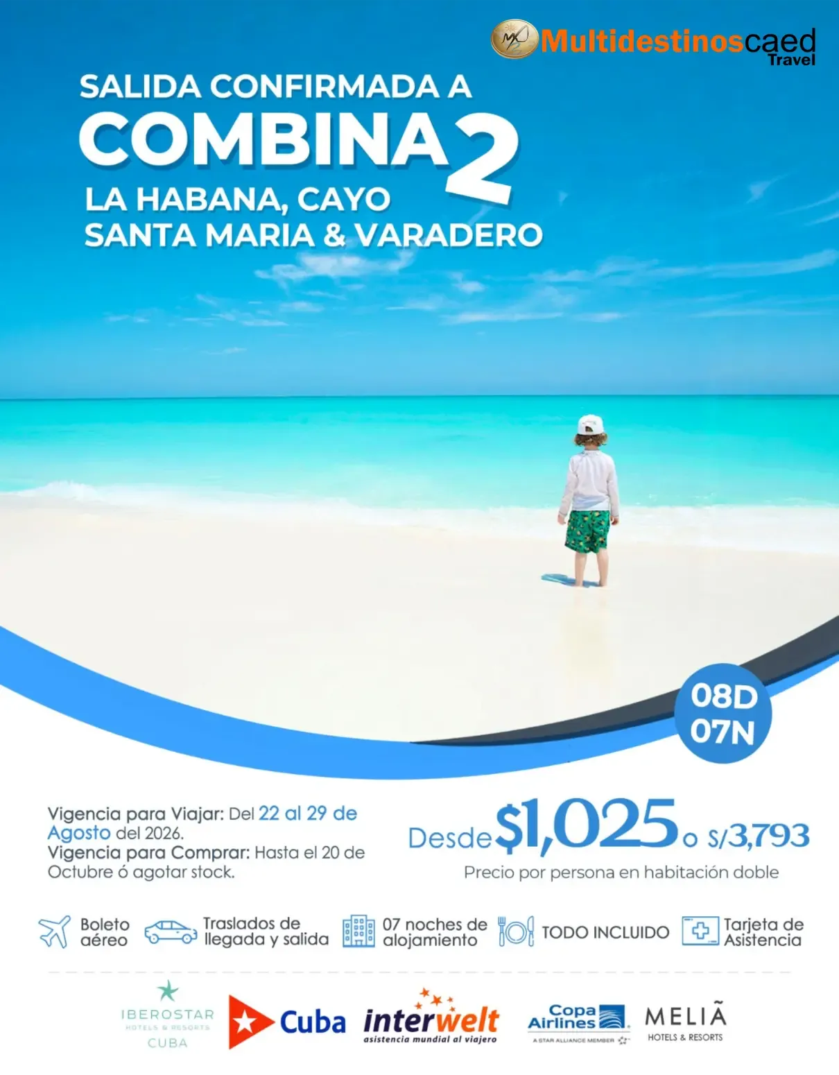 Salida Confirmado La Haban Sta Maria Varadero 22 al 29 AGO 26.webp